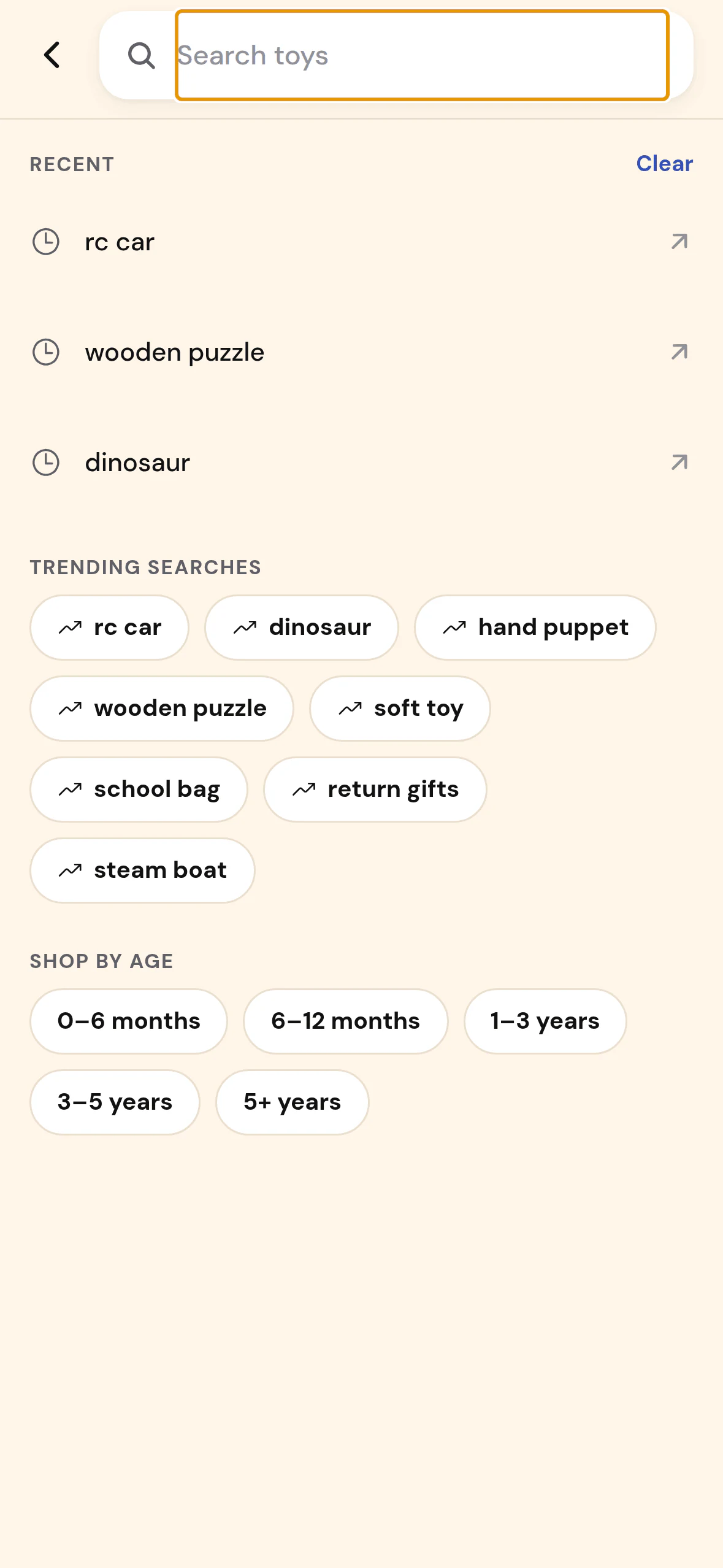 Toys Cartel: Search. Recent and trending searches.